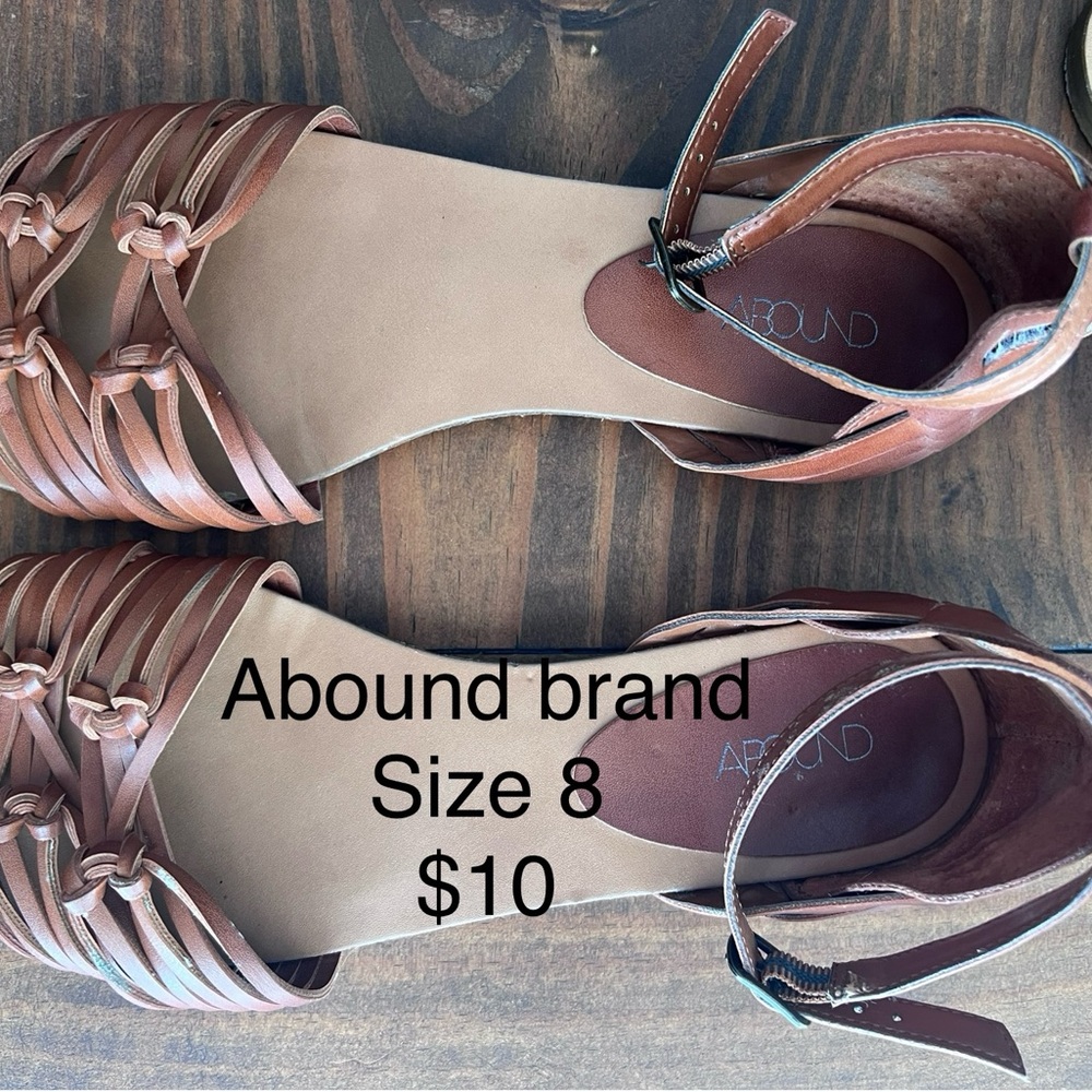 Abound Brown Sandals Comfortable Stylish Footwear